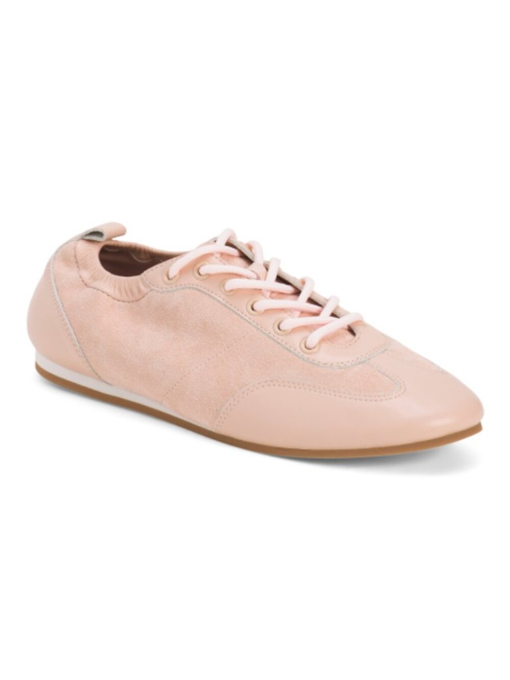 BLACK SUEDE STUDIO Suede Prudy Ballerina Sneakers